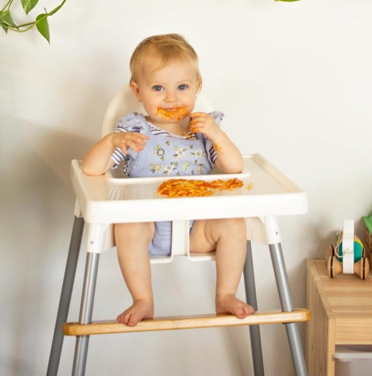 Adjustable High Chair Footrest | Improve Posture & Comfort | Woodsi Fo – nibbleandrest