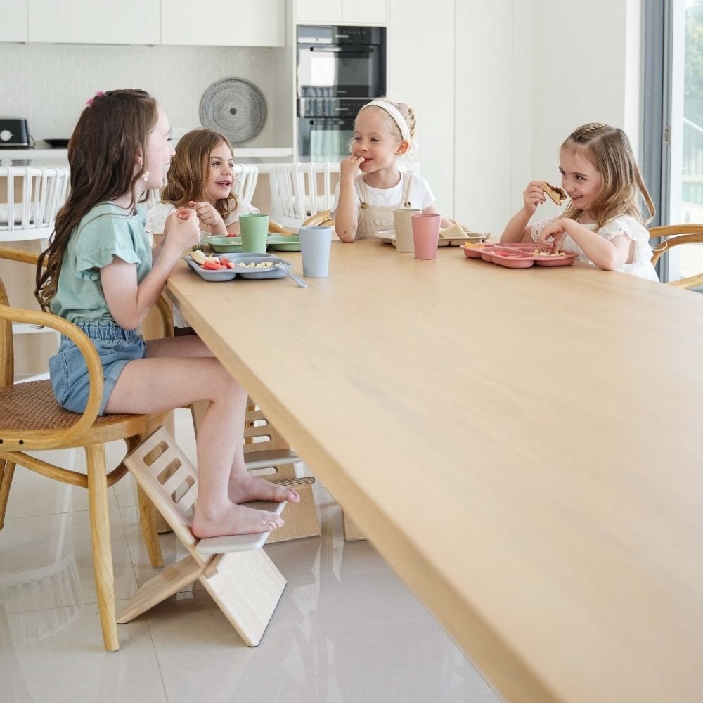 Adjustable Kids Dining Chair Footrest | Stability & Comfort | Footsi Grow®