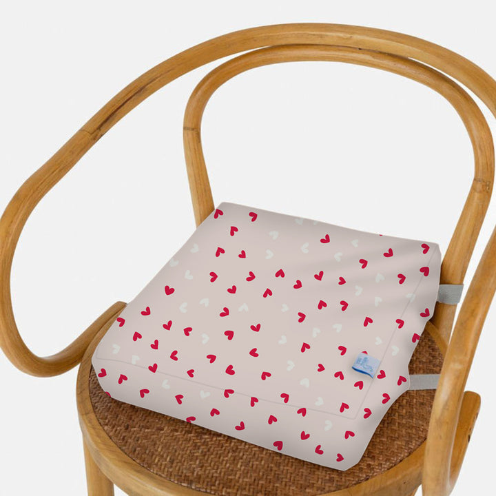 Nibble and Rest Toddler Booster Seat | Easy Clean Wipeable Fabric, Portable Kids Dining Chair Booster