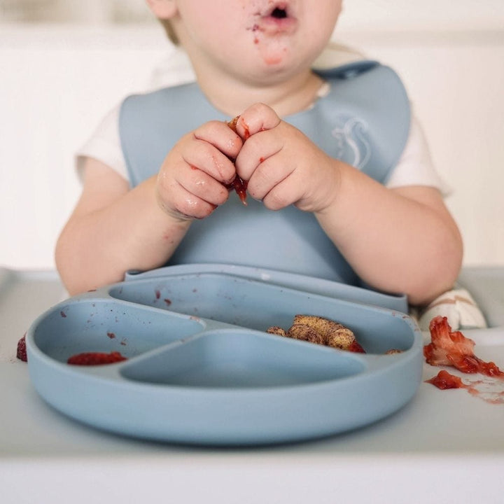 Silicone bib by Nibble and Rest