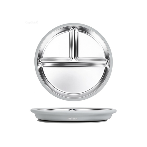 Stainless Steel and Silicone Suction Plate