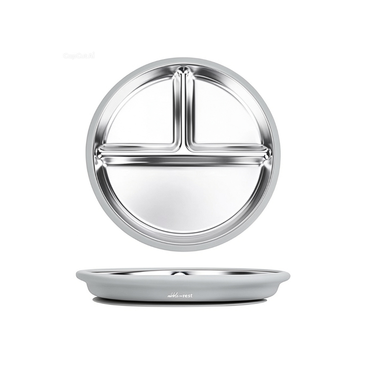 Stainless Steel and Silicone Suction Plate