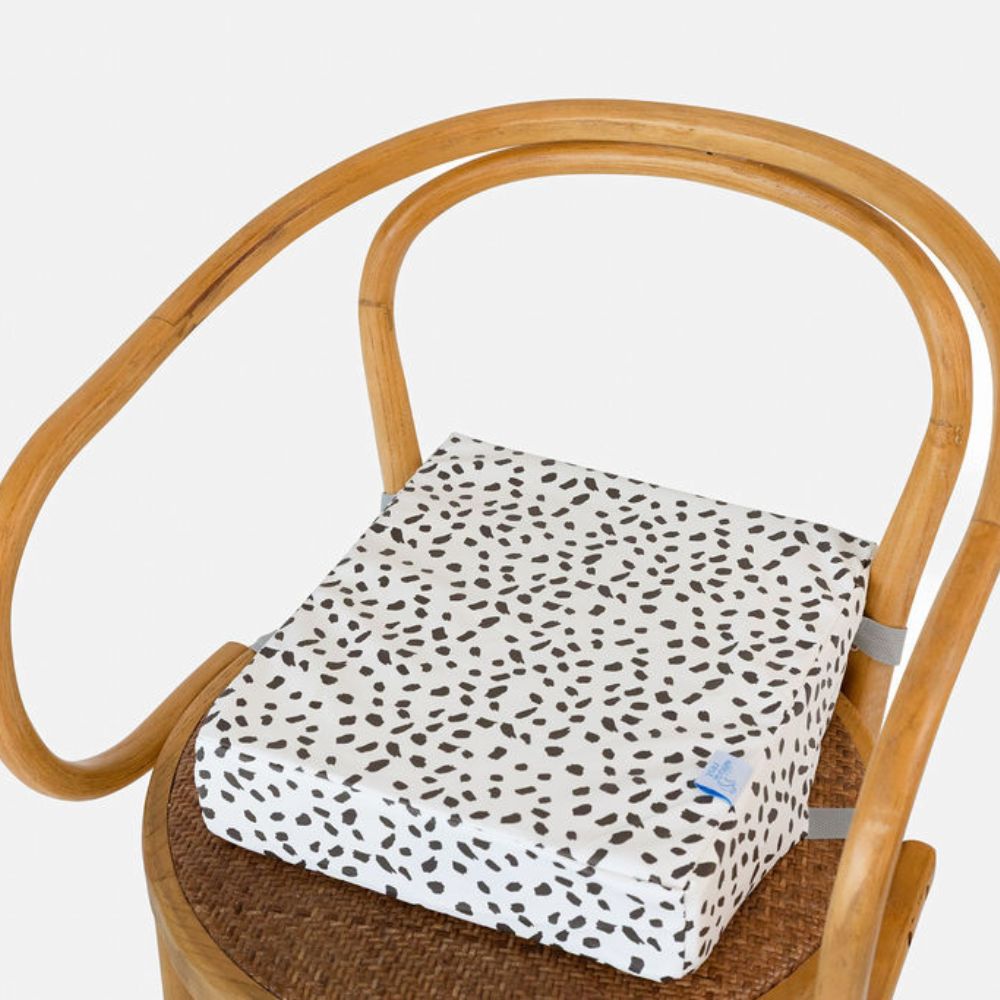 Nibble and Rest Toddler Booster Seat | Easy Clean Wipeable Fabric, Portable Kids Dining Chair Booster