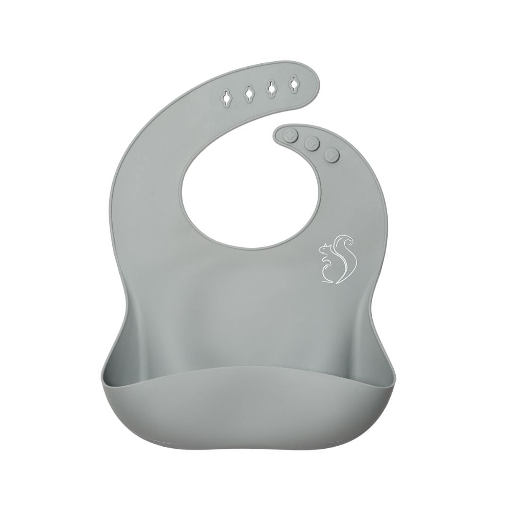 Silicone bib by Nibble and Rest