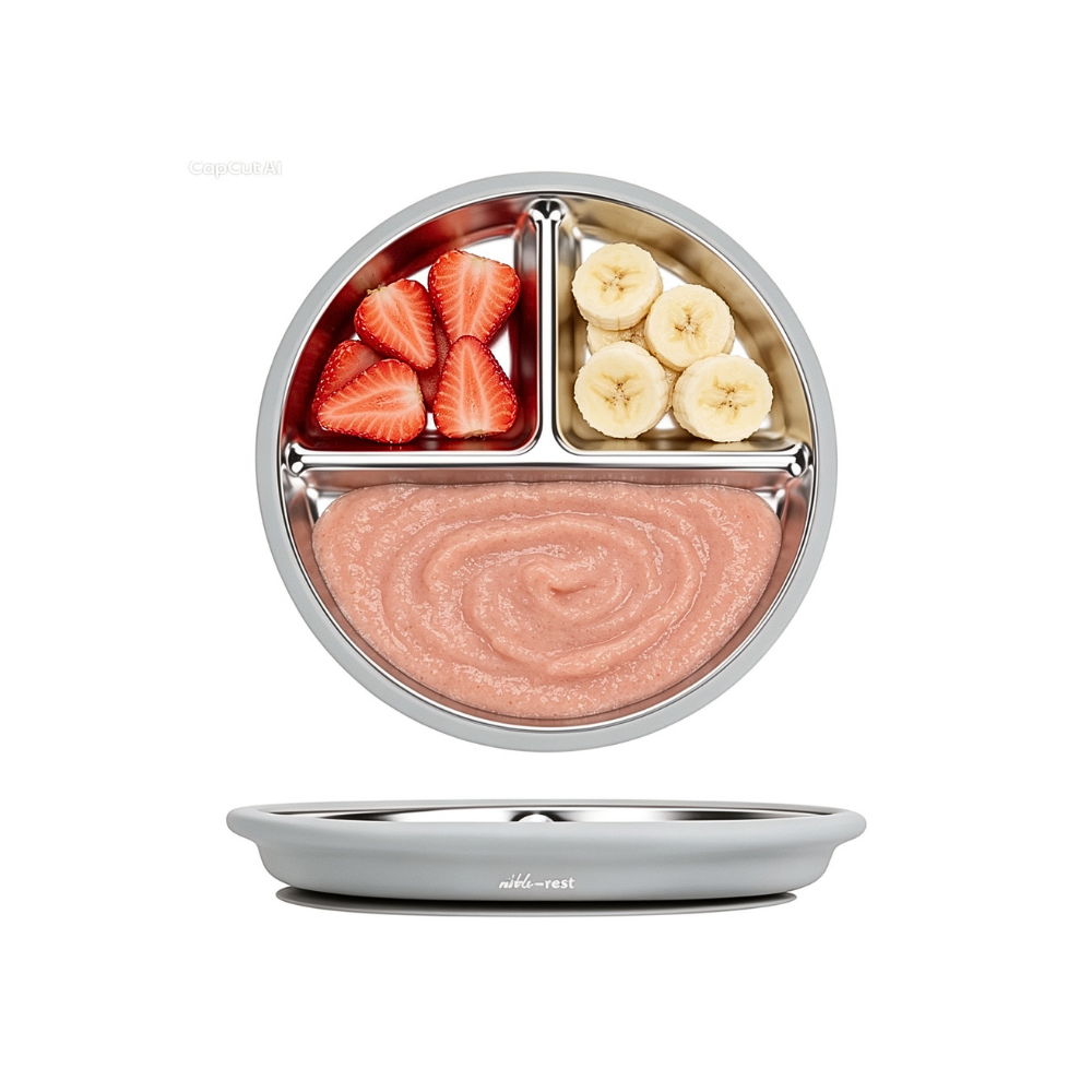 Stainless Steel and Silicone Suction Plate