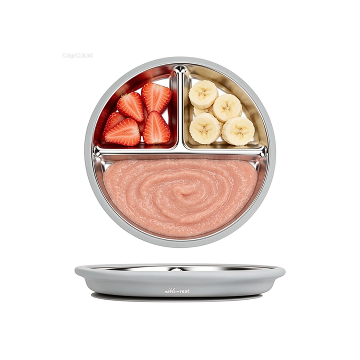 Stainless Steel and Silicone Suction Plate