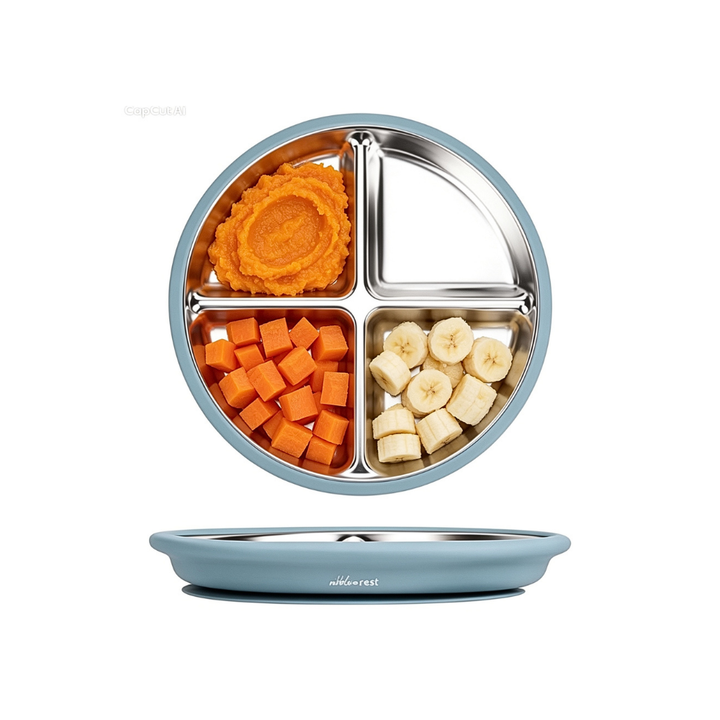 Stainless Steel and Silicone Suction Plate
