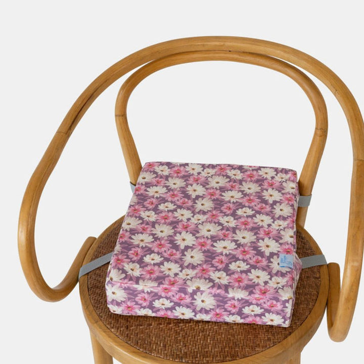 Nibble and Rest Toddler Booster Seat | Easy Clean Wipeable Fabric, Portable Kids Dining Chair Booster