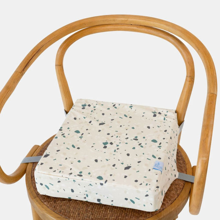 Nibble and Rest Toddler Booster Seat | Easy Clean Wipeable Fabric, Portable Kids Dining Chair Booster