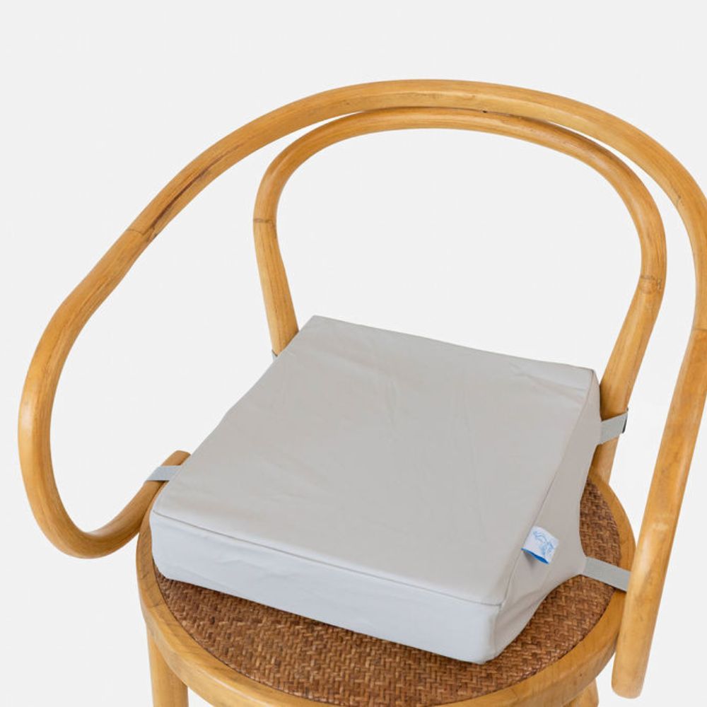 Nibble and Rest Toddler Booster Seat | Easy Clean Wipeable Fabric, Portable Kids Dining Chair Booster