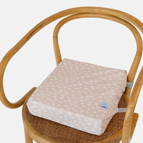 Nibble and Rest Toddler Booster Seat | Easy Clean Wipeable Fabric, Portable Kids Dining Chair Booster