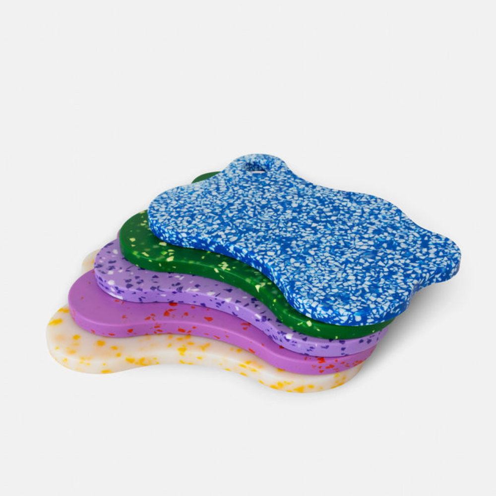 Chopping Board Blueberry Slice