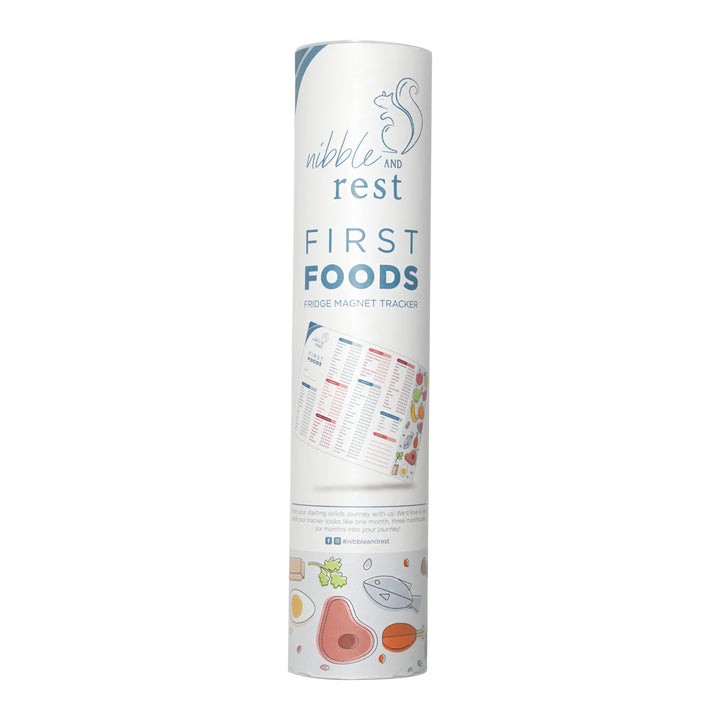 Baby First Foods Tracker | Feeding & Allergy Chart | Nibble and Rest
