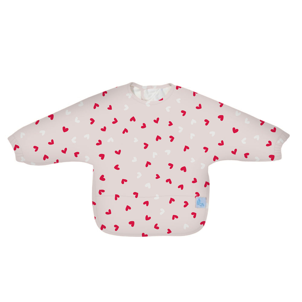 Nibble and Rest Long Sleeve Premium Smock Bib | Less Mess, More Enjoyable Mealtimes