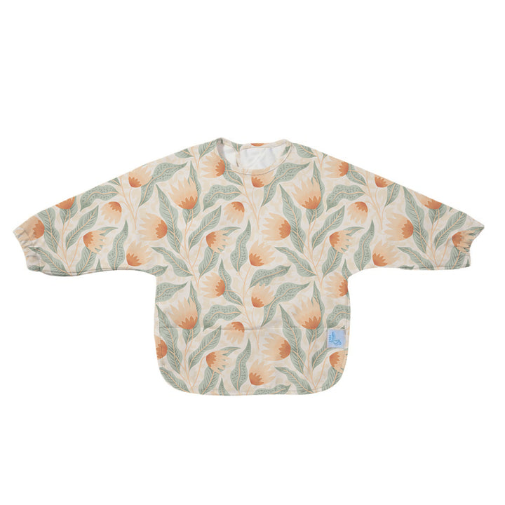 Nibble and Rest Long Sleeve Premium Smock Bib | Less Mess, More Enjoyable Mealtimes