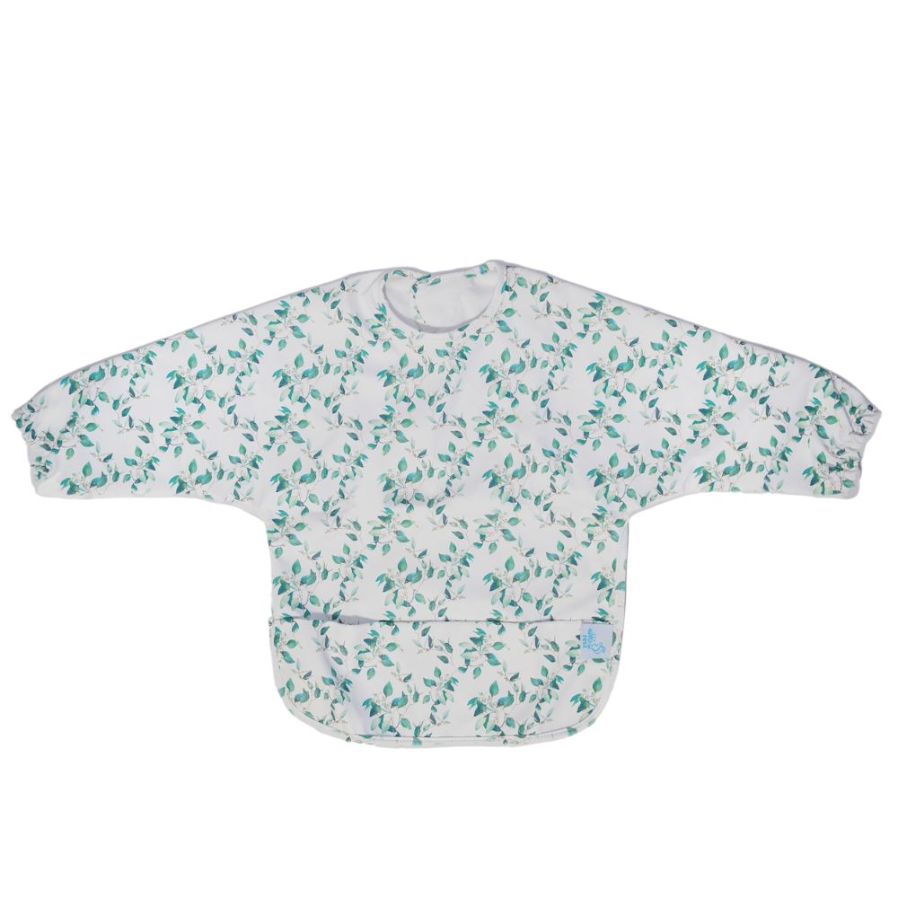 Nibble and Rest Long Sleeve Premium Smock Bib | Less Mess, More Enjoyable Mealtimes