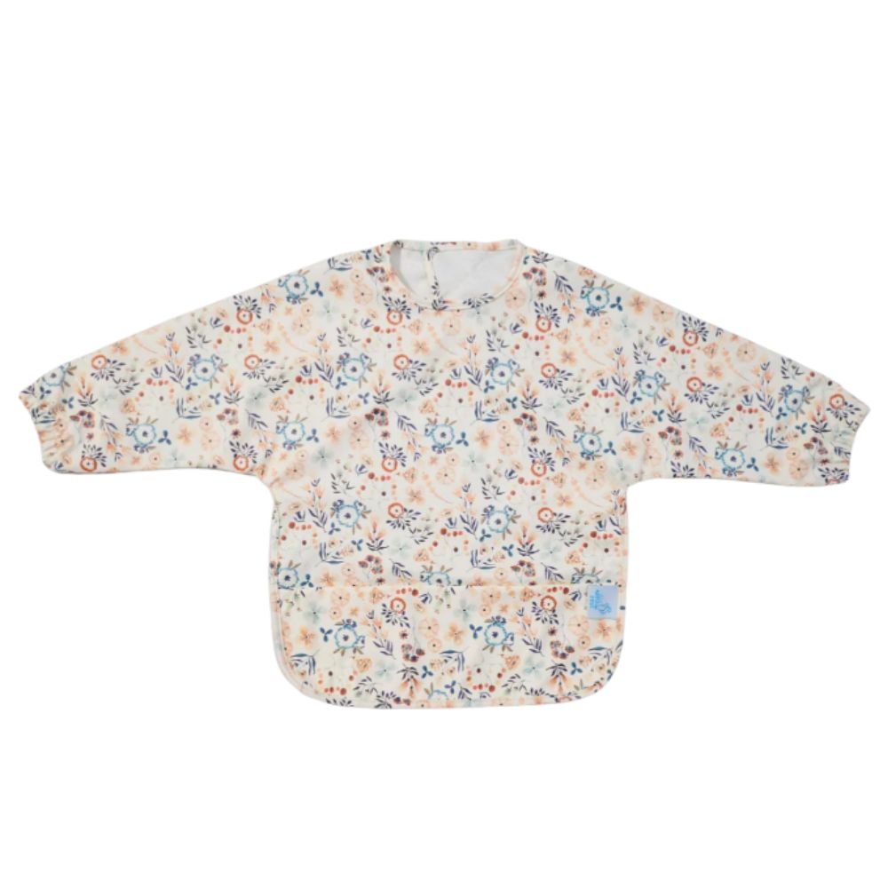 Nibble and Rest Long Sleeve Premium Smock Bib | Less Mess, More Enjoyable Mealtimes