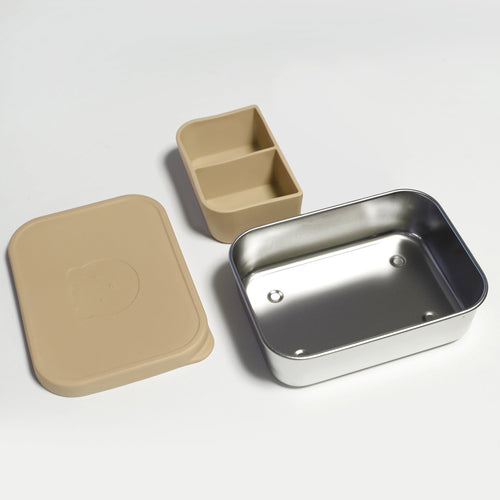 Silicone & Stainless Steel Lunch Box