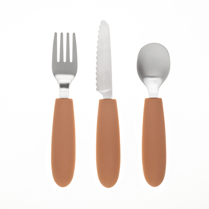 KiddiKutter Kids Cutlery Set - Cut food not fingers