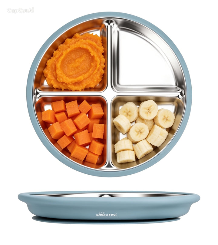 Stainless Steel and Silicone Suction Plate