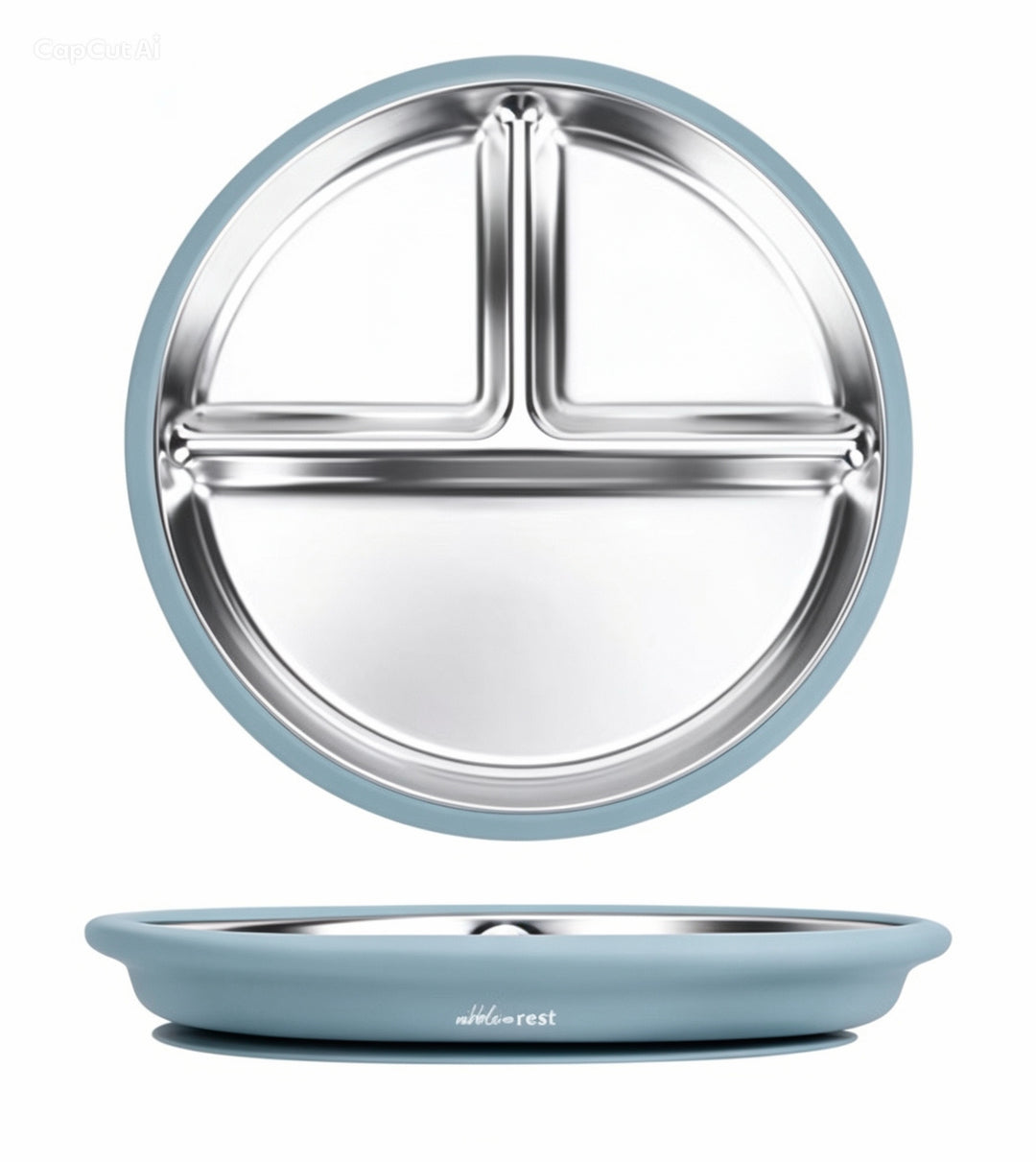 Stainless Steel and Silicone Suction Plate