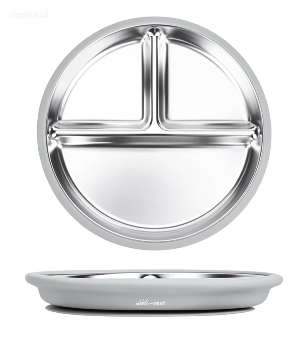 Stainless Steel and Silicone Suction Plate