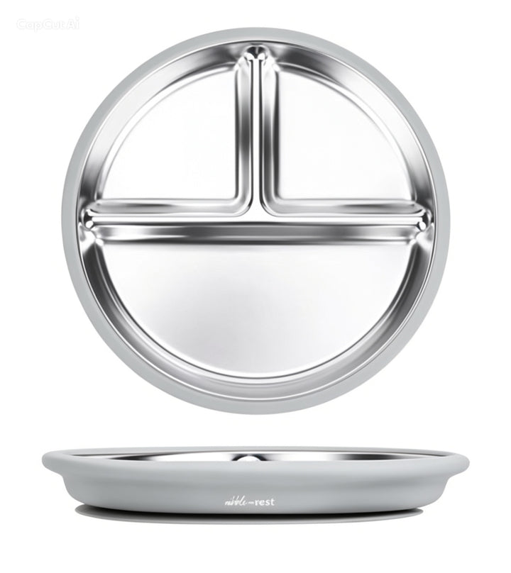 Stainless Steel and Silicone Suction Plate