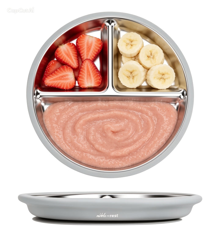 Stainless Steel and Silicone Suction Plate