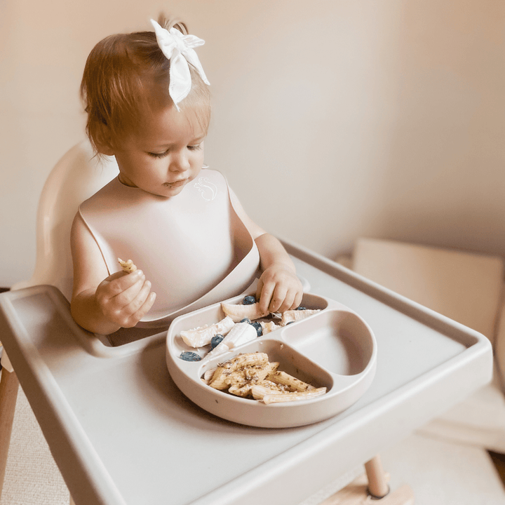 Silicone bib by Nibble and Rest