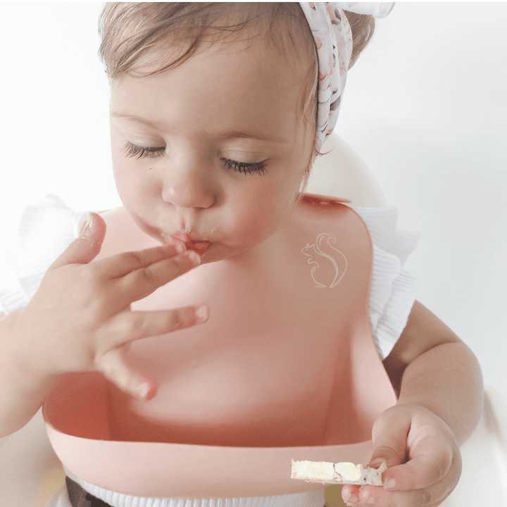 Silicone bib by Nibble and Rest
