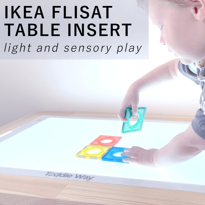 Toddleway Light Pad for the Ikea Flisat table
