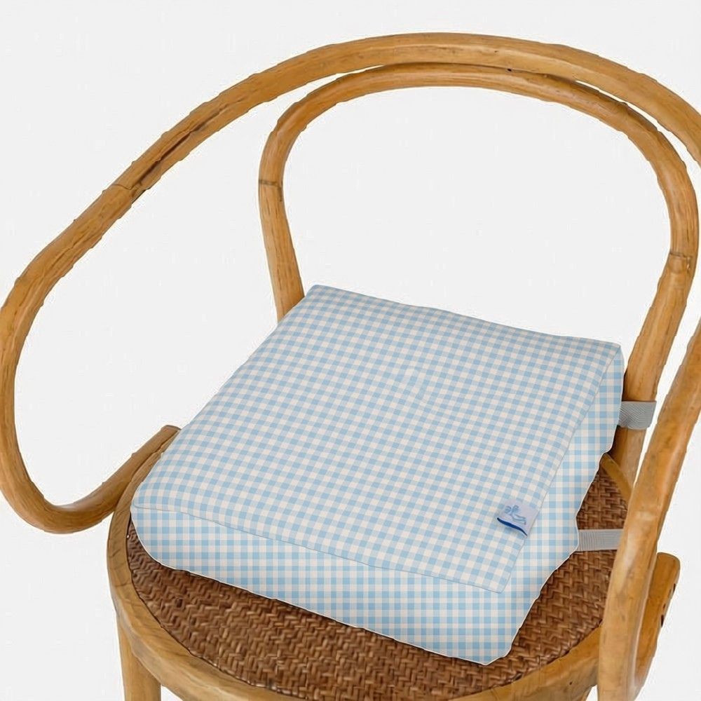 Nibble and Rest Toddler Booster Seat | Easy Clean Wipeable Fabric, Portable Kids Dining Chair Booster