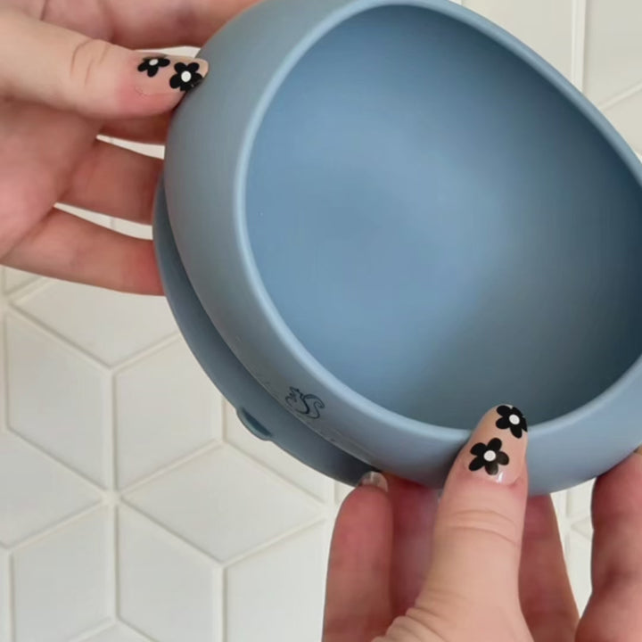Silicone Suction Bowl | Less Mess, Happier Mealtimes