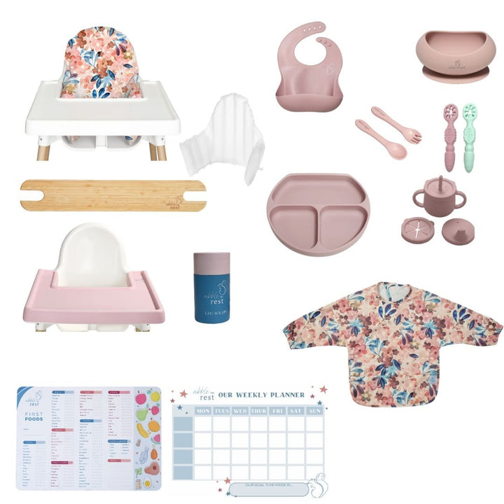 Ultimate IKEA Antilop Highchair & Starting Solids Mega Bundle