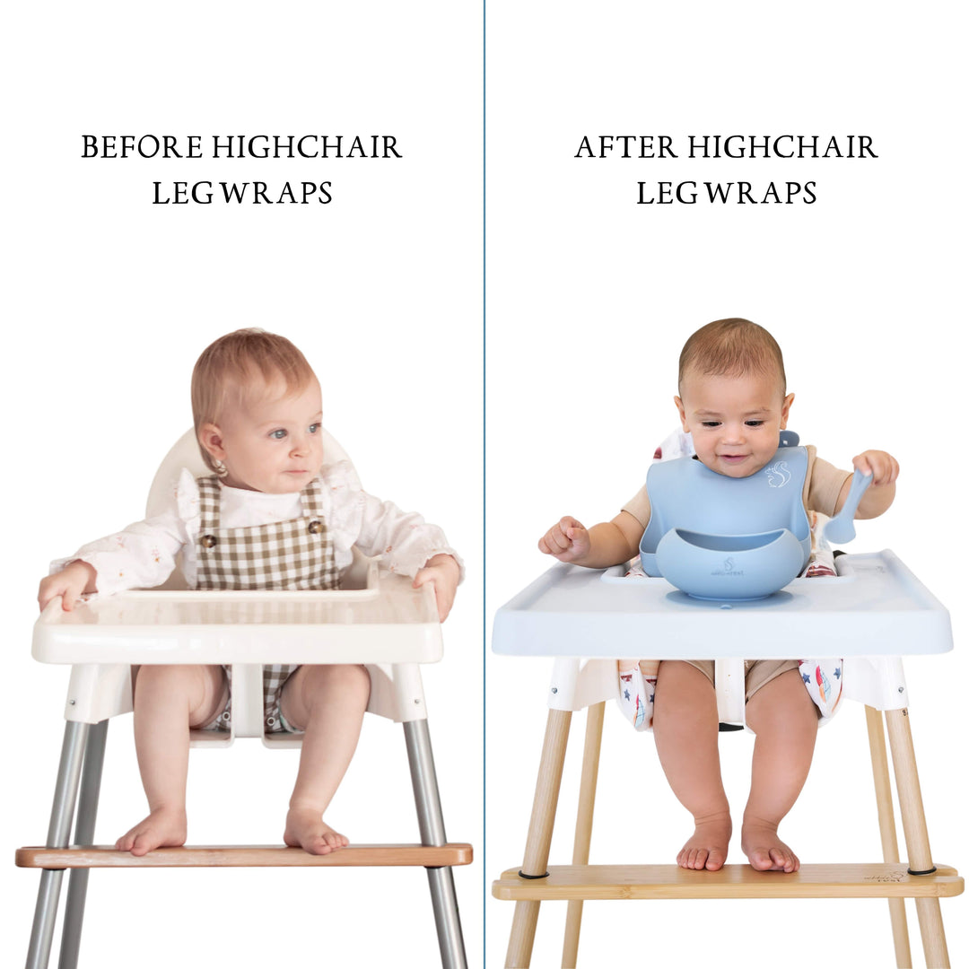 Nibble and Rest Leg Wraps | IKEA Highchair