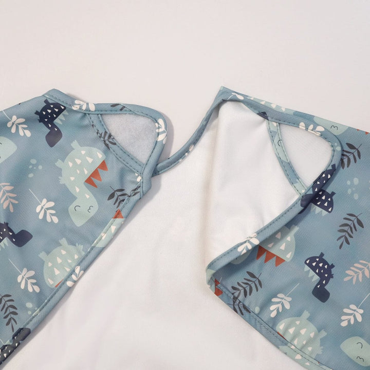 Nibble and Rest Long Sleeve Premium Smock Bib | Less Mess, More Enjoyable Mealtimes