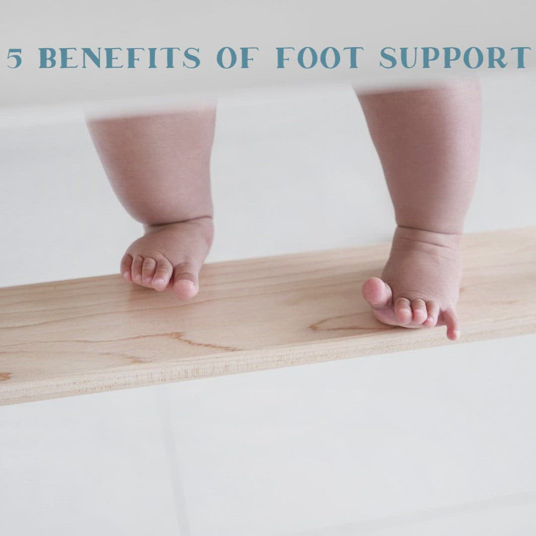 Adjustable High Chair Footrest | Improve Posture & Comfort | Woodsi Footsi®