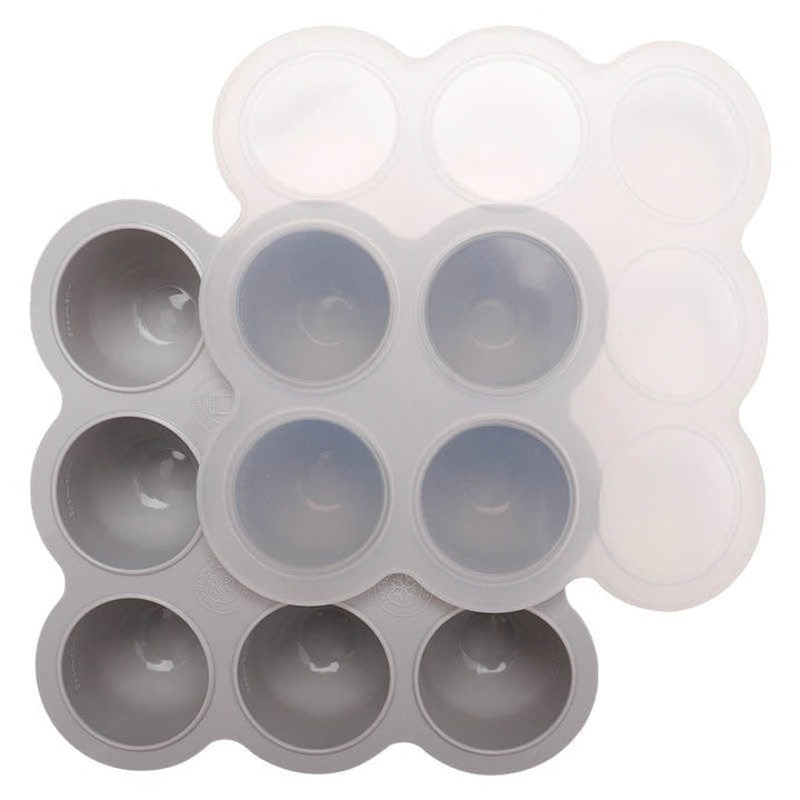 Silicone Freezer Tray with Lid | Baby Food & Easy Meal Prep for Busy Parents | Nibble and Rest