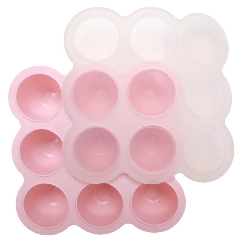Silicone Freezer Tray with Lid | Baby Food & Easy Meal Prep for Busy Parents | Nibble and Rest