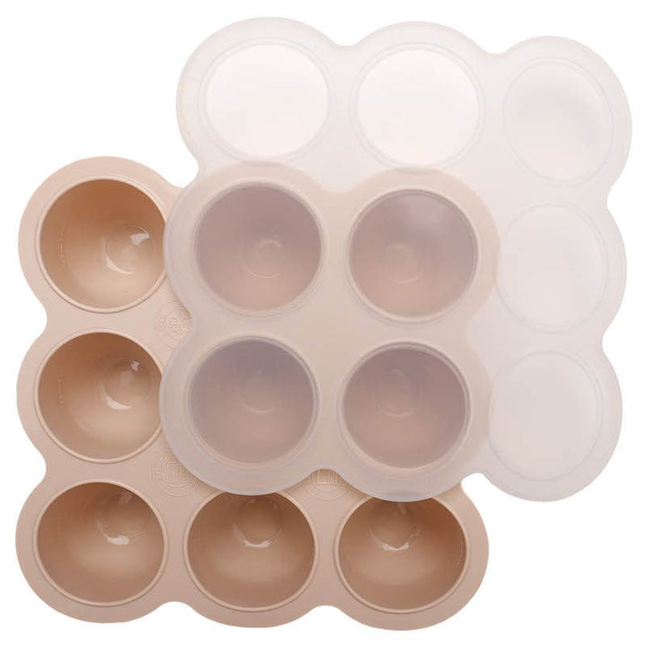 Silicone Freezer Tray with Lid | Baby Food & Easy Meal Prep for Busy Parents | Nibble and Rest