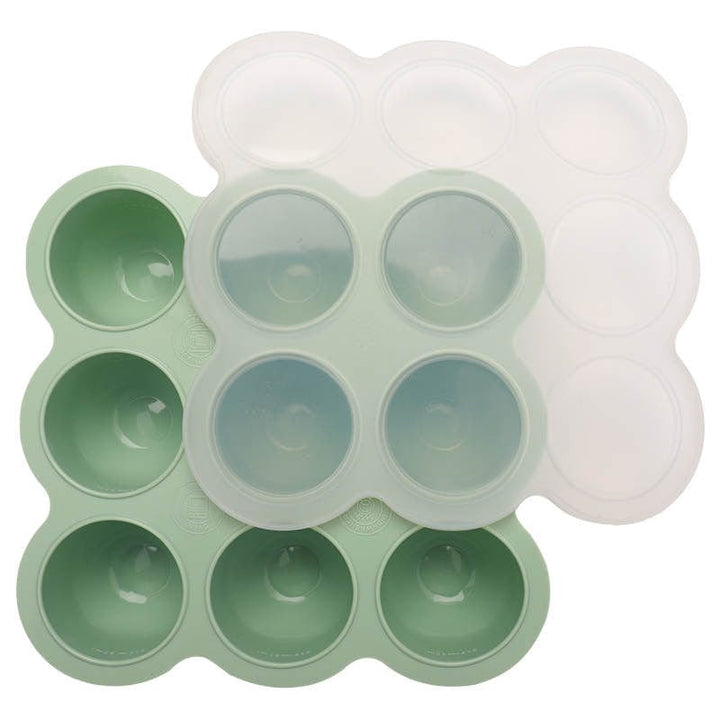 Silicone Freezer Tray with Lid | Baby Food & Easy Meal Prep for Busy Parents | Nibble and Rest
