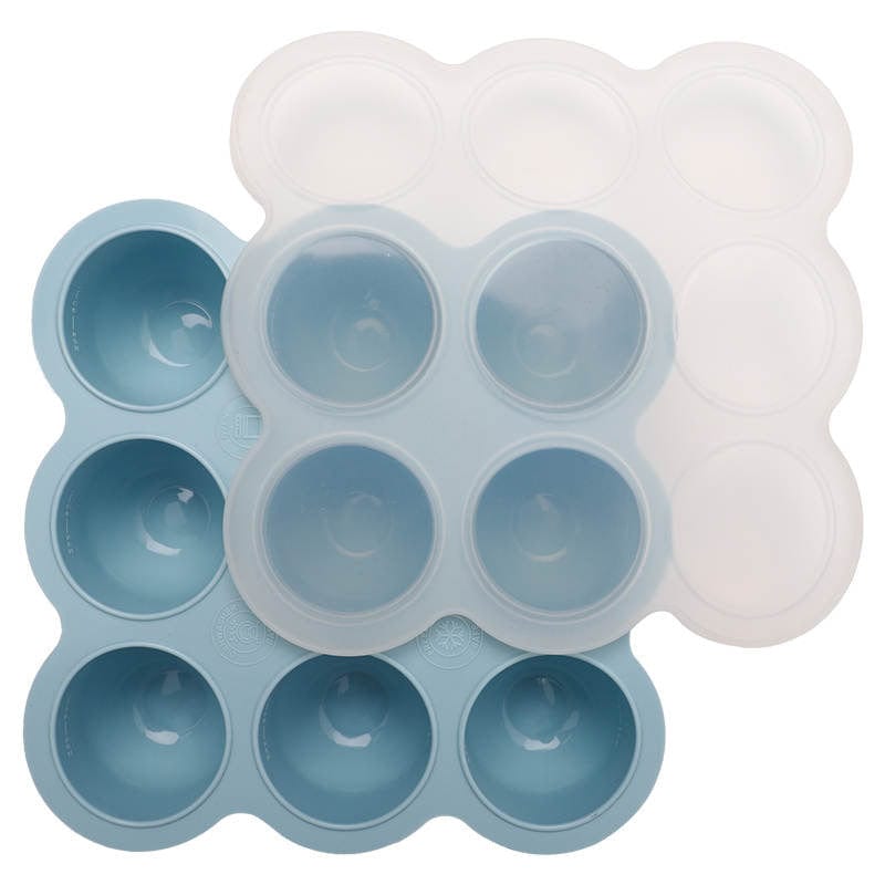 Silicone Freezer Tray with Lid | Baby Food & Easy Meal Prep for Busy Parents | Nibble and Rest