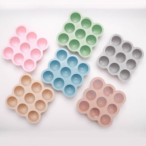 Silicone Freezer Tray with Lid | Baby Food & Easy Meal Prep for Busy Parents | Nibble and Rest
