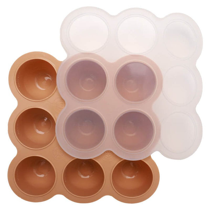Silicone Freezer Tray with Lid | Baby Food & Easy Meal Prep for Busy Parents | Nibble and Rest